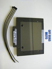 Trials Bike Carbon Effect Number Board. Beta, Gas Gas, Montesa, Sherco, Scorpa.