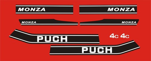 Puch monza decal kit - 50,