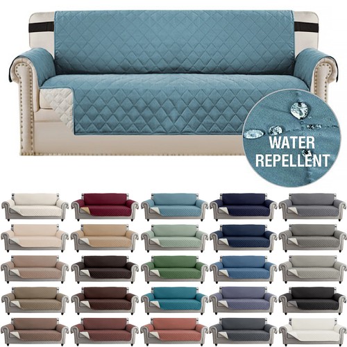 Reversible sofa slipcover - sofa,