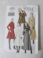 Vogue V8346 Fit Flare Coat