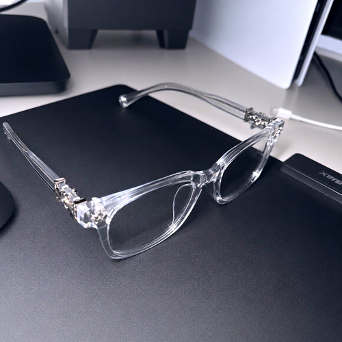 Chrome hearts clear - chrome, square
