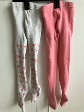 Set of 2 pairs of girls tights