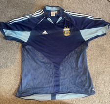 Adidas Argentina 2002/03 Away Vintage Soccer Football shirt Jersey XL