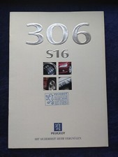 Peugeot 306 S16 Brochure