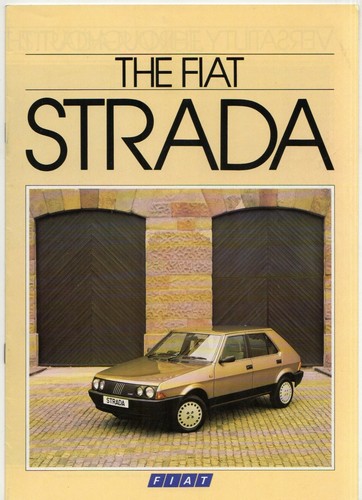Fiat strada 1985 uk - strada, ii