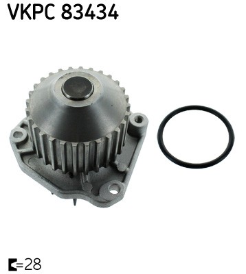 Skf vkpc 83434 water pump - skf,