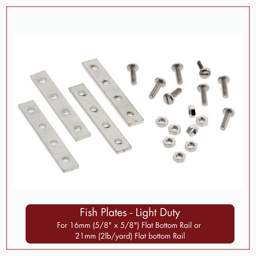Set fish plates - of, light