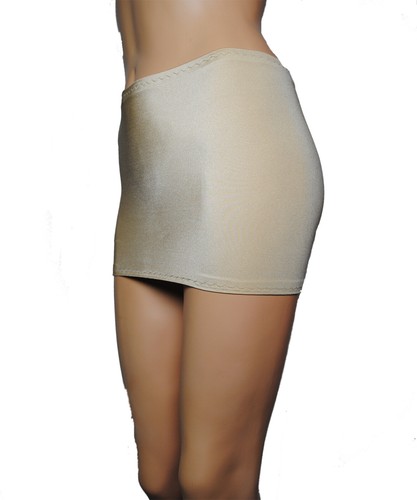 Gold micro mini - mini, skirt
