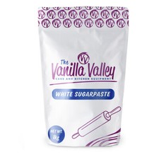 White Fondant Sugarpaste Icing Vanilla Valley Cake Covering 1kg Packs MULTI-BUY