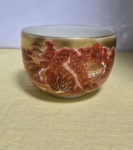 Kutani ware chawan matcha - ware, tea