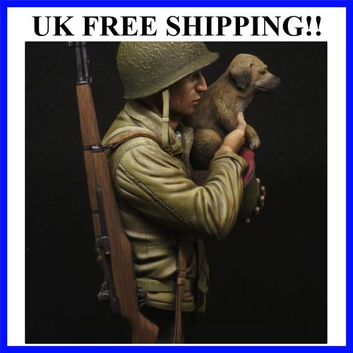 Resin bust figure - resin,