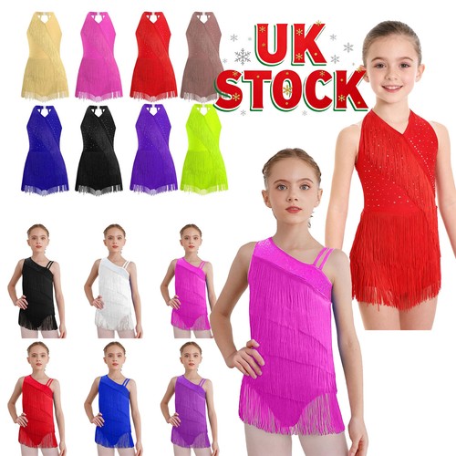 Girls tassel hem ballet - tassel,