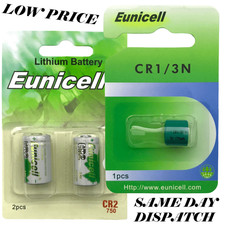 EUNICELL CR2, CR1/3N, CR123A
