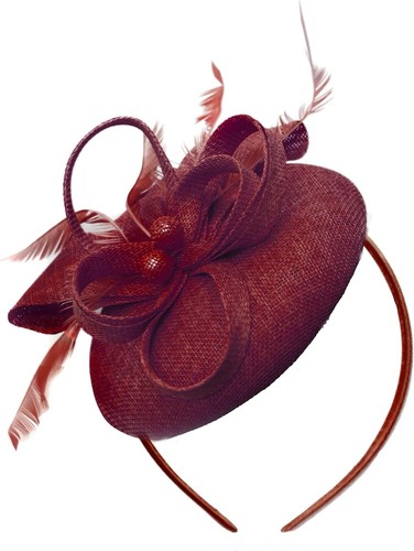 Round pillbox fascinator - pillbox,