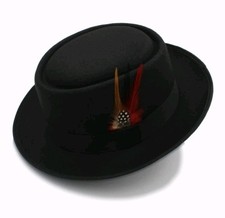 RZL Bowler Hats Dad Wool Flat