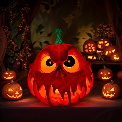 Led decorative pumpkin - led,