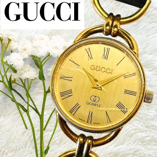 Gucci 6000l gold - dial, quartz