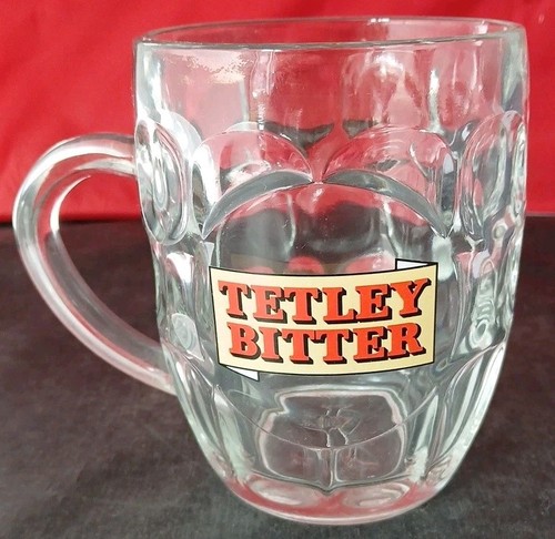 Tetley bitter vintage glass - bitter,