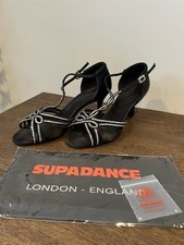  Supadance Black Satin Latin