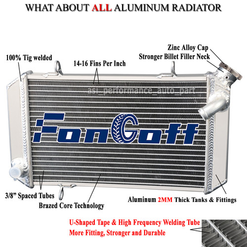 Aluminum radiator replacement - aluminum,