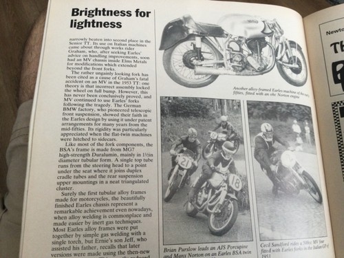 Bsa earles norton - bsa,
