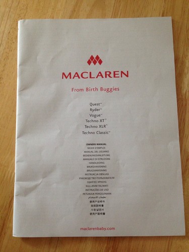 Maclaren techno xlr xt - maclaren,