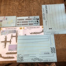 Zvezda 1/72nd Lockheed C-130J-30 Heavy Transport #7324 7321 Decal Sets