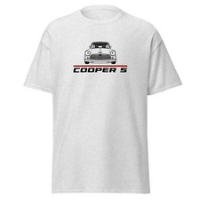 Premium T-Shirt For Mini Cooper S Classic 1967 Car Fans Birthday Gift Tee Shirt