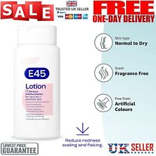 E45 Dermatological Moisturising Lotion 200 ml Long-Lasting Hydration Dry Skin