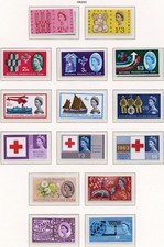GB 1962/3 QEII Complete Commemorative Year Sets Unmounted Mint BA27