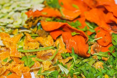 Vegetable mix aquarium - aquarium, shrimp