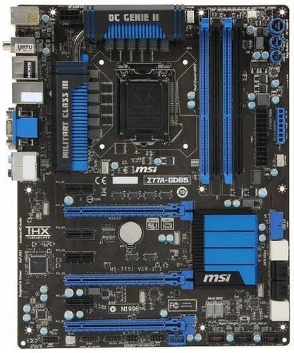 Msi z77a gd65 intel - intel, lga