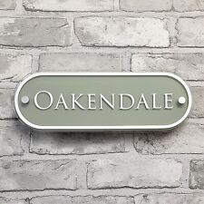 Traditional House Number Sign