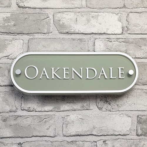 Traditional house number - traditional,