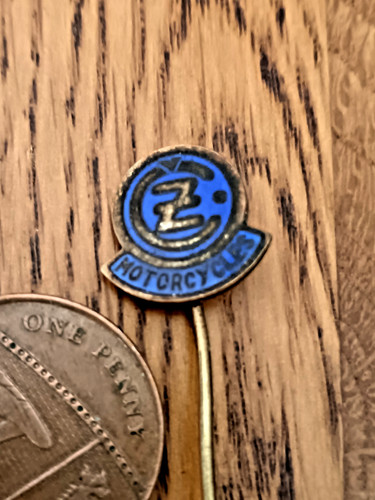 Vintage zundapp moped logo pin - vintage,