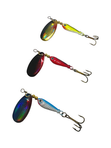 3pcs spinner fishing - 3pcs,