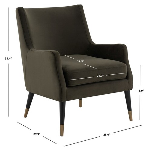 Safavieh sicily velvet - velvet, arm