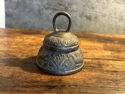 Vintage brass sanctuary bell - vintage,