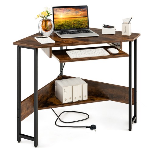 Corner desk small - corner, computer