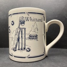 Whittard Fathers Tea Cricket Scene Stumps & Bat Ceramic Mug