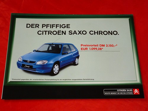 Citroen saxo chrono special - citroen, "chrono"