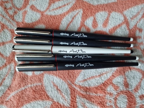 Rotring artpen calligraphy - artpen, x