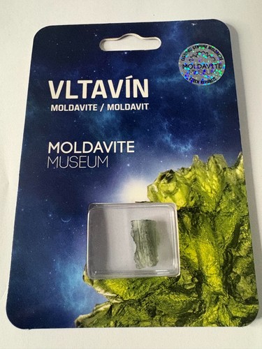 Genuine czech moldavite - moldavite, in