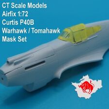 Airfix 1:72 Curtis P40B Warhawk / Tomahawk Mask set A68220 A01003B