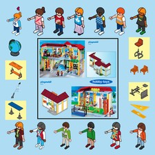 Playmobil SCHOOL / GYM  * 4324 4325 4326 4327 5923 7486 * SPARE PARTS SERVICE *
