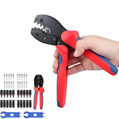 Solar crimp tool connector - crimp,