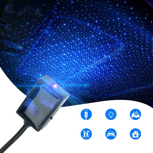 Usb car led atmosphere star - car,