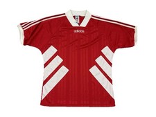 Rare Vintage 1993 90s Adidas Template Liverpool Home Jersey Shirt Kit Mens Large