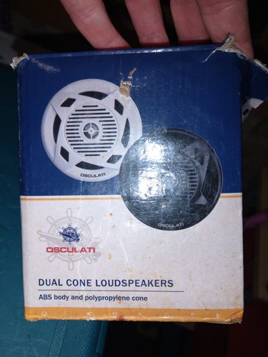 Osculati dual cone speakers - osculati,