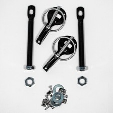 Alloy Rally Bonnet Pin kit BLACK Race Rally Off Road 4x4 Kit Car  Grayston